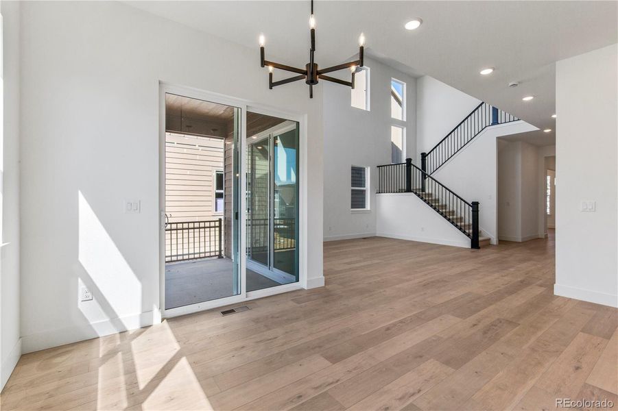 Spacious, unfurnished interior of a new home in Dillon Pointe - Journey, Westminster (Image 28).