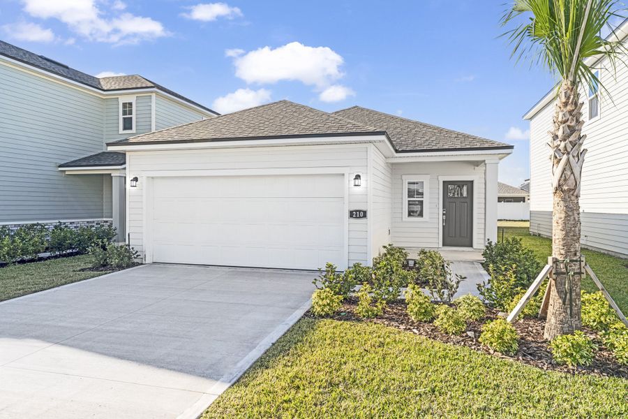 Lot 21 Front Exterior at Camden Woods in Kingsland