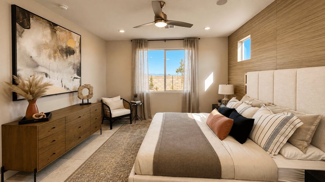 Representative furnished interior of a home built from the Flagstaff by William Ryan Homes in Alta Vida at Westpark, Buckeye (Image 8).