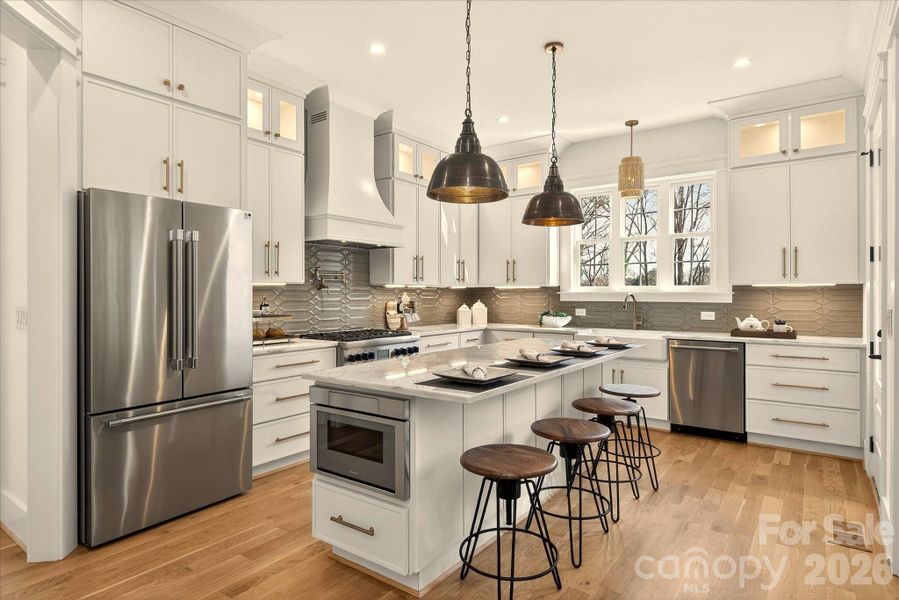 Furnished interior view inside a new home in , Charlotte (Image 16). Furnished interior view inside a new home in , Charlotte (Image 16).