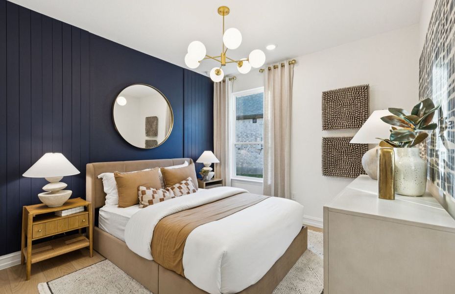 Representative furnished interior of a home built from the Hallmark by Del Webb in Del Webb at Trinity Falls, McKinney (Image 18).