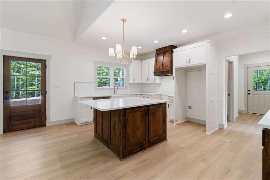 Furnished interior view inside a new home in , Ellijay (Image 5).