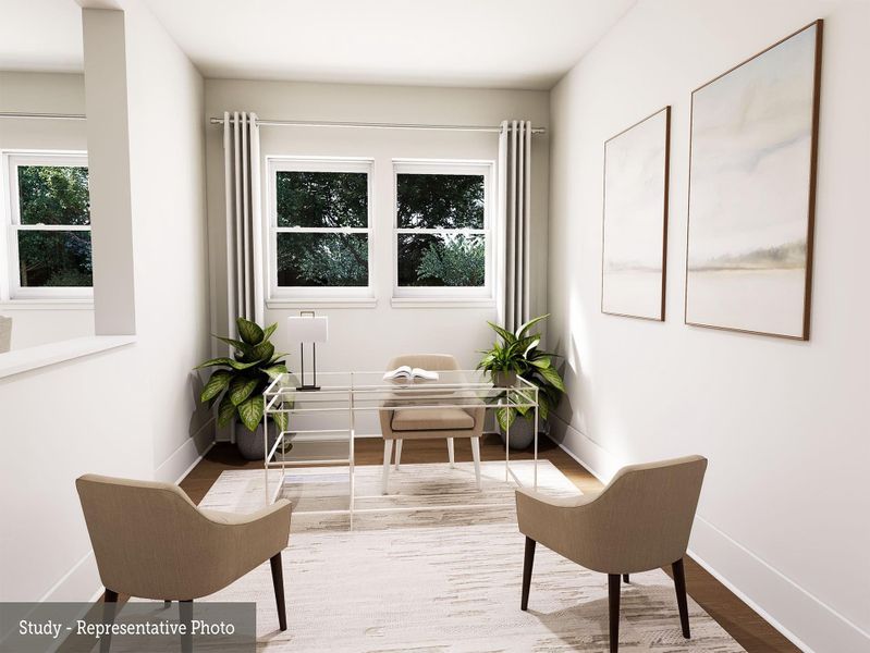 Furnished interior view inside a new home in , Montgomery (Image 17). Furnished interior view inside a new home in , Montgomery (Image 17).