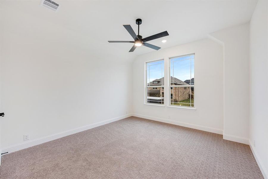 Spacious, unfurnished interior of a new home in Windsong Ranch Classic 61, Prosper (Image 34).