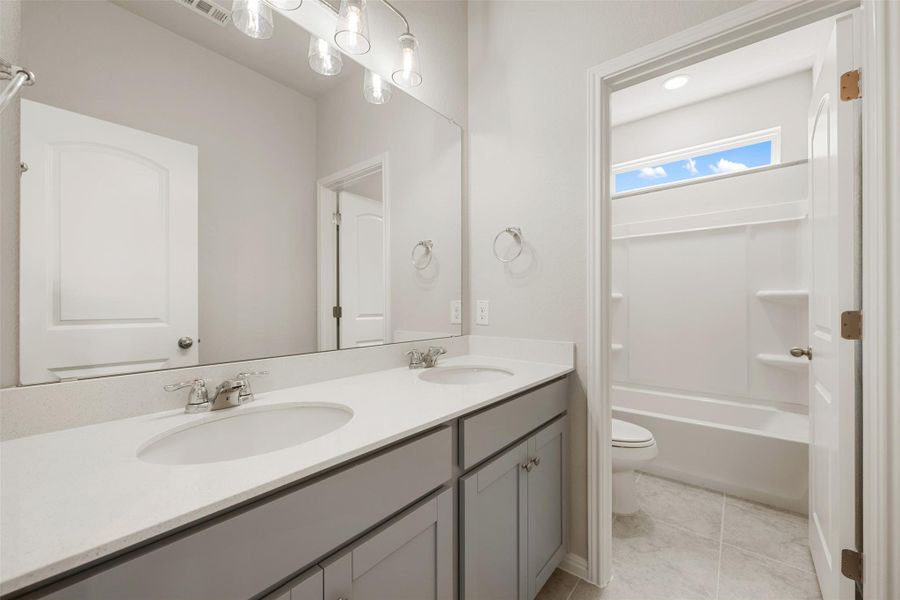 Furnished interior view inside a new home in The Cottages at Lariat, Liberty Hill (Image 5). Furnished interior view inside a new home in The Cottages at Lariat, Liberty Hill (Image 5).