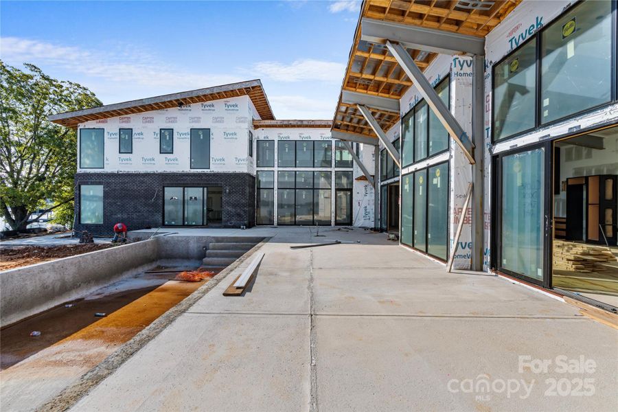 Front exterior of a new home in , Cornelius, NC, highlighting curb appeal (Image 2).