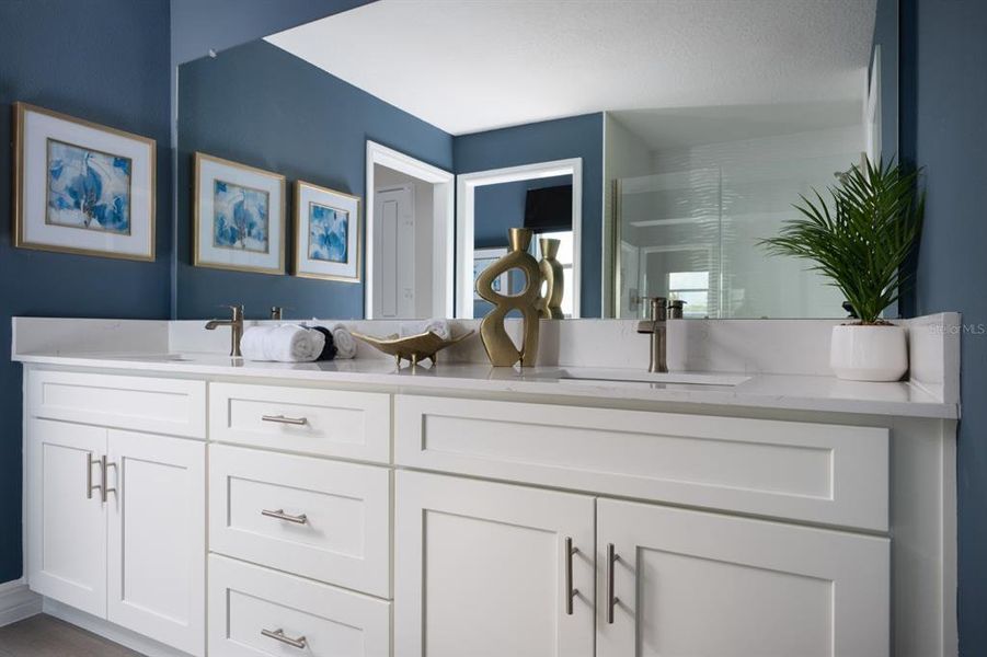 Furnished interior view inside a new home in Cherrywood Preserve, Ocala (Image 10).