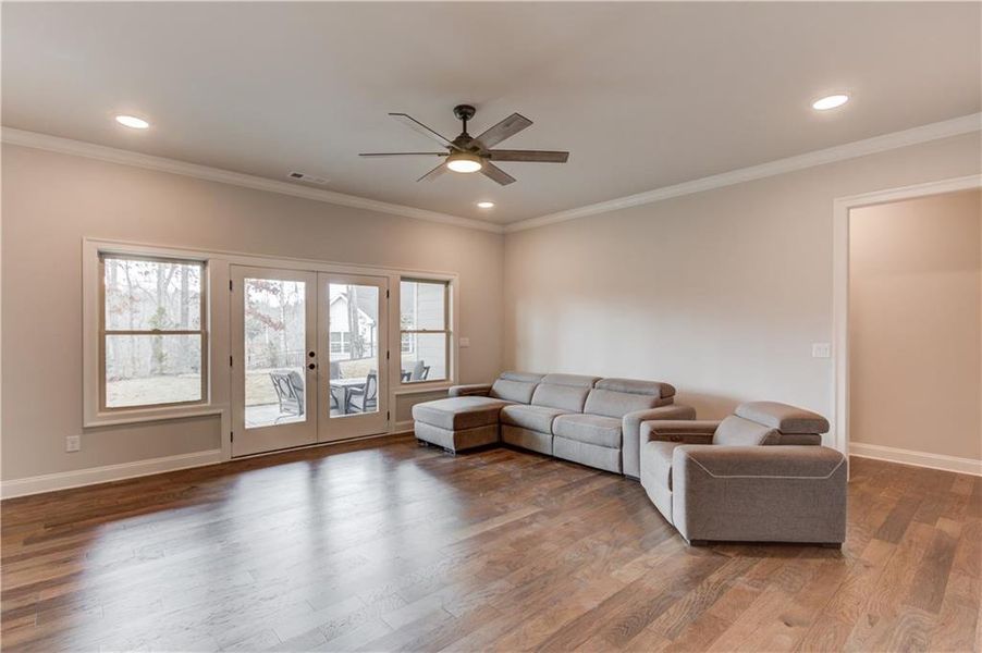 Furnished interior view inside a new home in , Gainesville (Image 35).