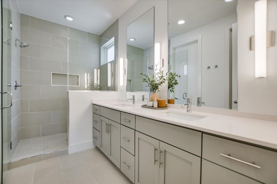 Furnished interior view inside a new home in , Austin (Image 14).