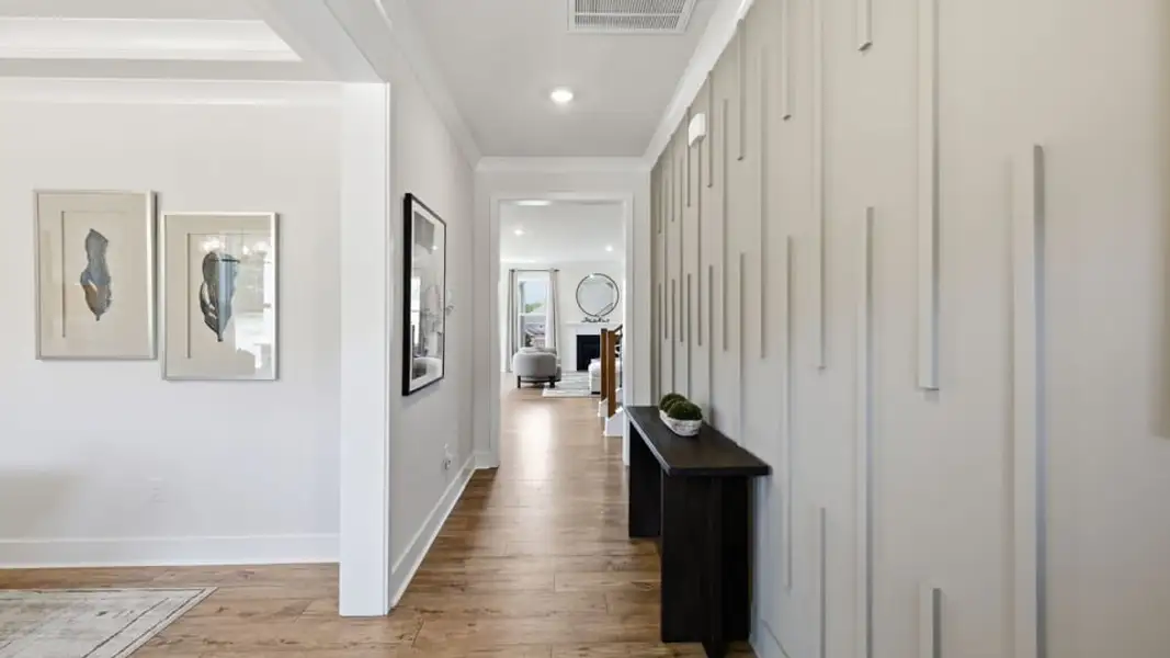 Furnished interior view inside a new home in Adams Glen, Greenville (Image 7).