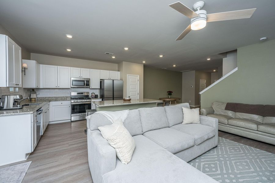 Furnished interior view inside a new home in , Charleston (Image 27). Furnished interior view inside a new home in , Charleston (Image 27).