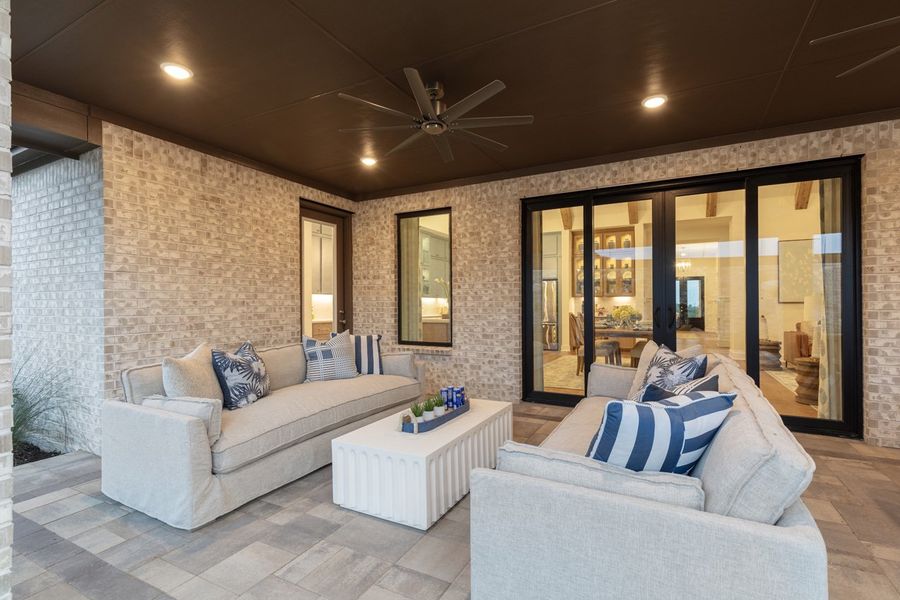 Representative Patio - some options shown Representative Patio - some options shown