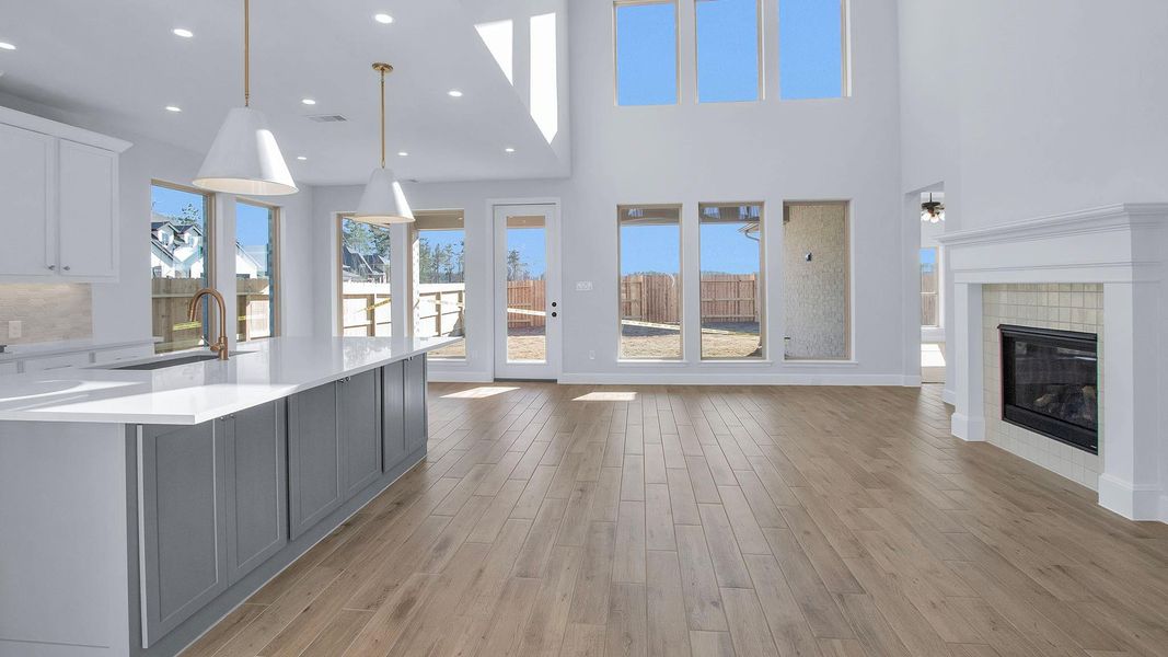 Spacious, unfurnished interior of a new home in Artavia, Conroe (Image 19).