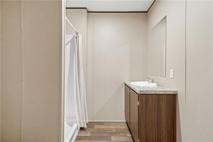 Furnished interior view inside a new home in , Franklin (Image 10).