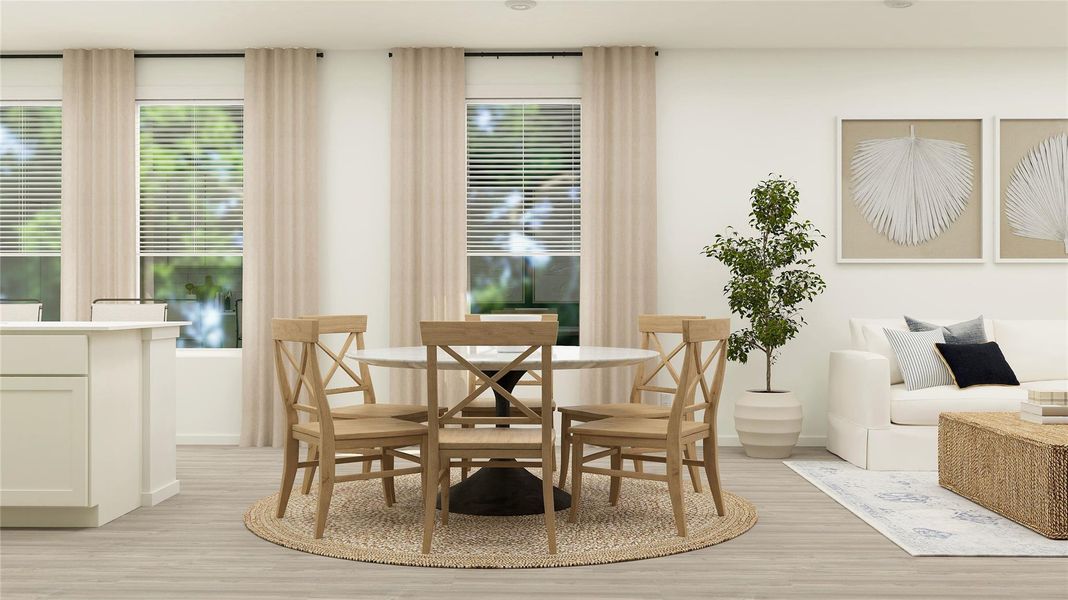 Furnished interior view inside a new home in Esperanza, Richmond (Image 3).