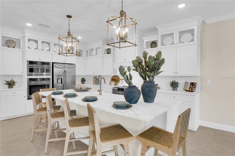 Furnished interior view inside a new home in , Winter Garden (Image 5). Furnished interior view inside a new home in , Winter Garden (Image 5).