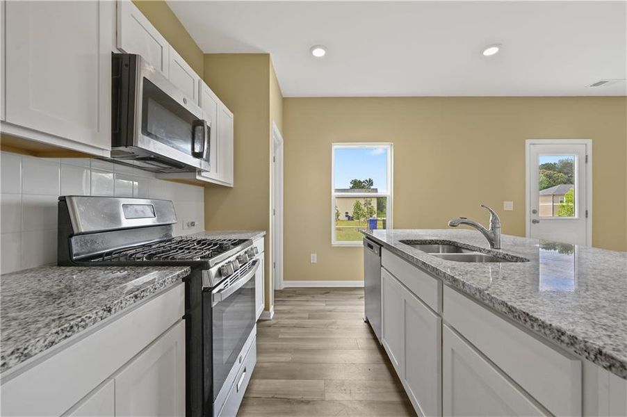 Furnished interior view inside a new home in , Conyers (Image 11).