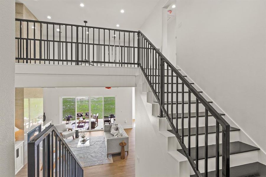 Furnished interior view inside a new home in , Mount Pleasant (Image 17).