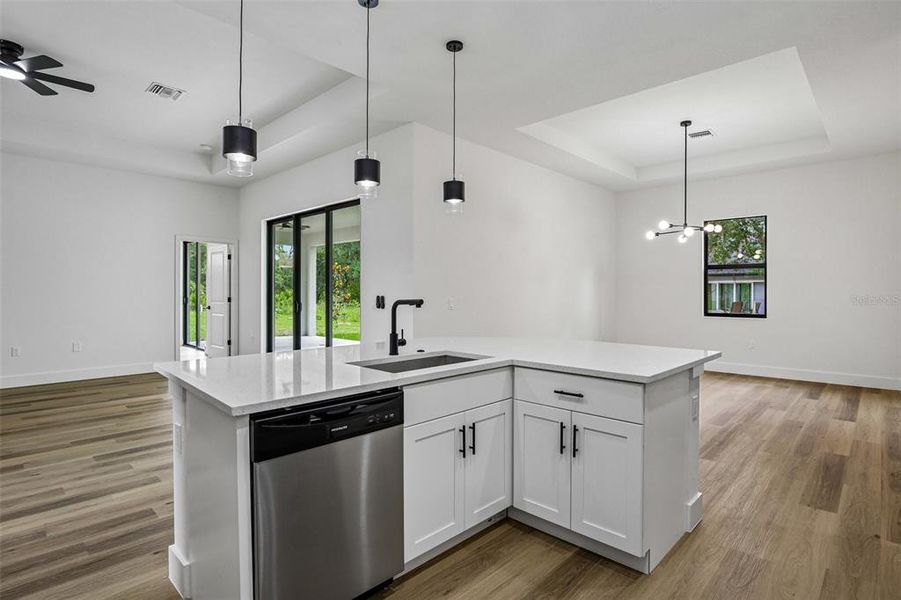 Furnished interior view inside a new home in , North Port (Image 9).