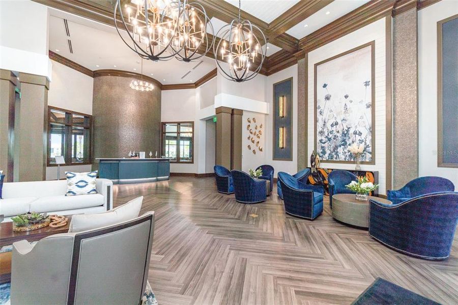 Furnished interior view inside a new home in , Punta Gorda (Image 34).