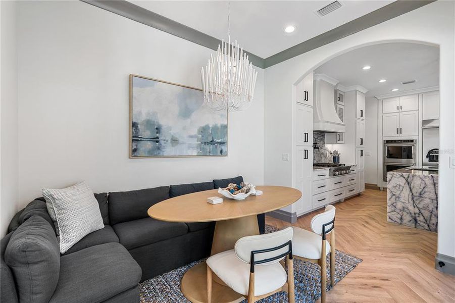 Furnished interior view inside a new home in , Palm Coast (Image 11).