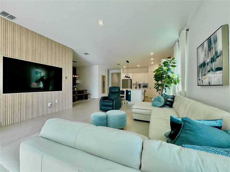 Furnished interior in a model home at Weslyn Park at Sunbridge (Craft Homes) in St. Cloud (Image 11).