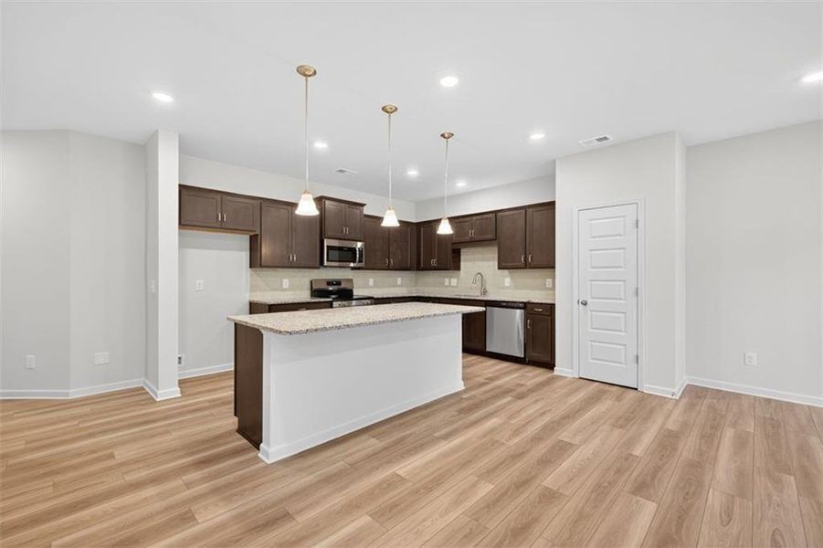 Furnished interior view inside a new home in Jameson Towns, Villa Rica (Image 11).