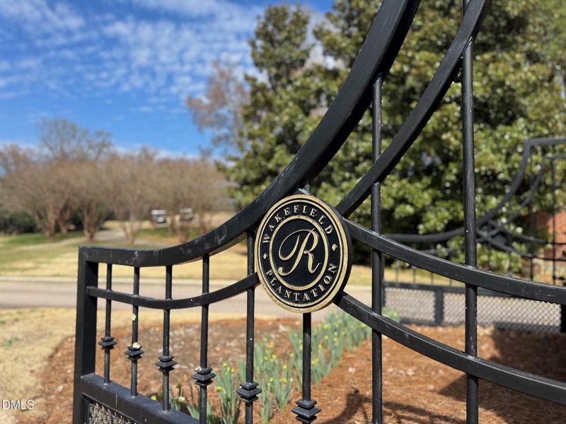 Rosemont Entrance Gate
