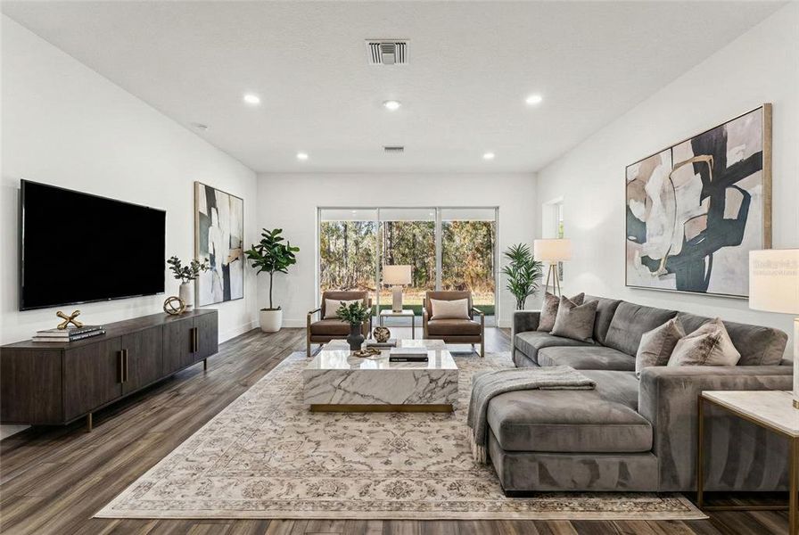 Furnished interior view inside a new home in , Weeki Wachee (Image 14).