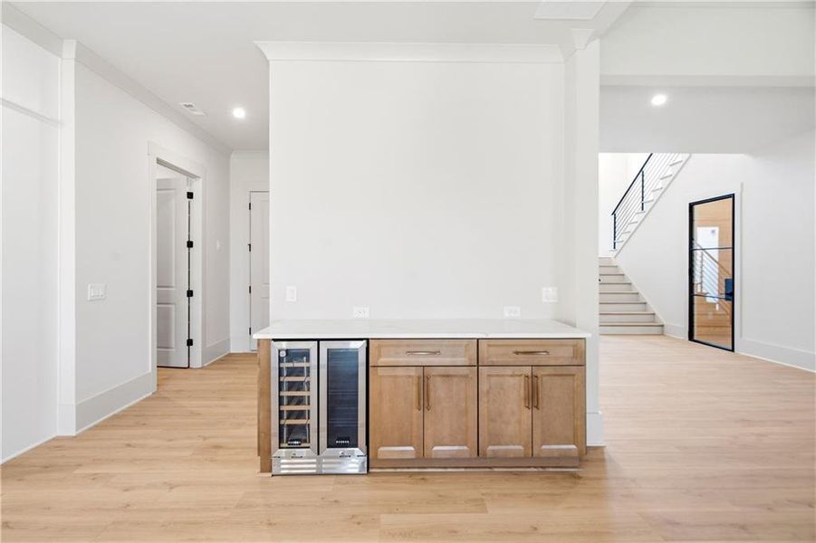 Furnished interior view inside a new home in , Buford (Image 7).