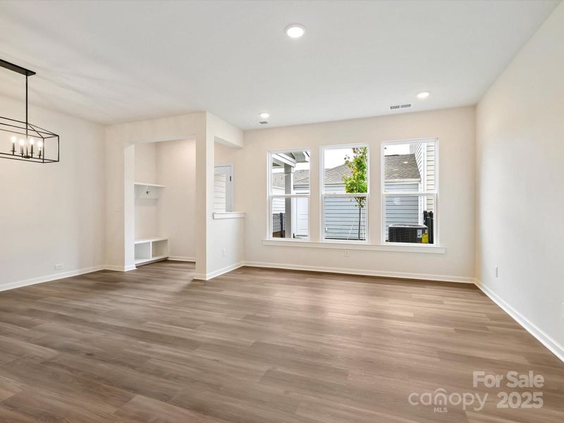 Spacious, unfurnished interior of a new home in North Creek Village - Townhomes, Huntersville (Image 22).