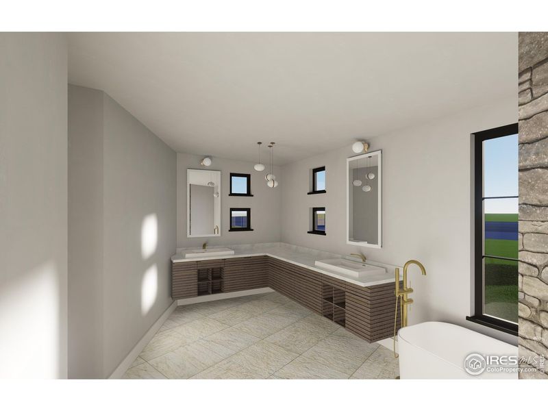 Furnished interior view inside a new home in , Berthoud (Image 4).