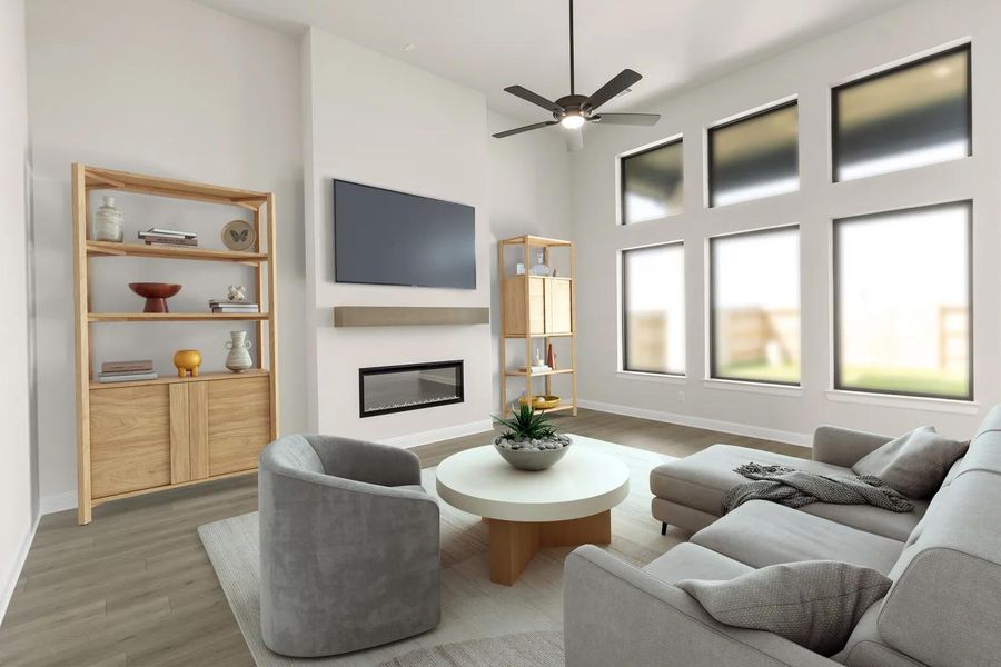 Preswick A Family room