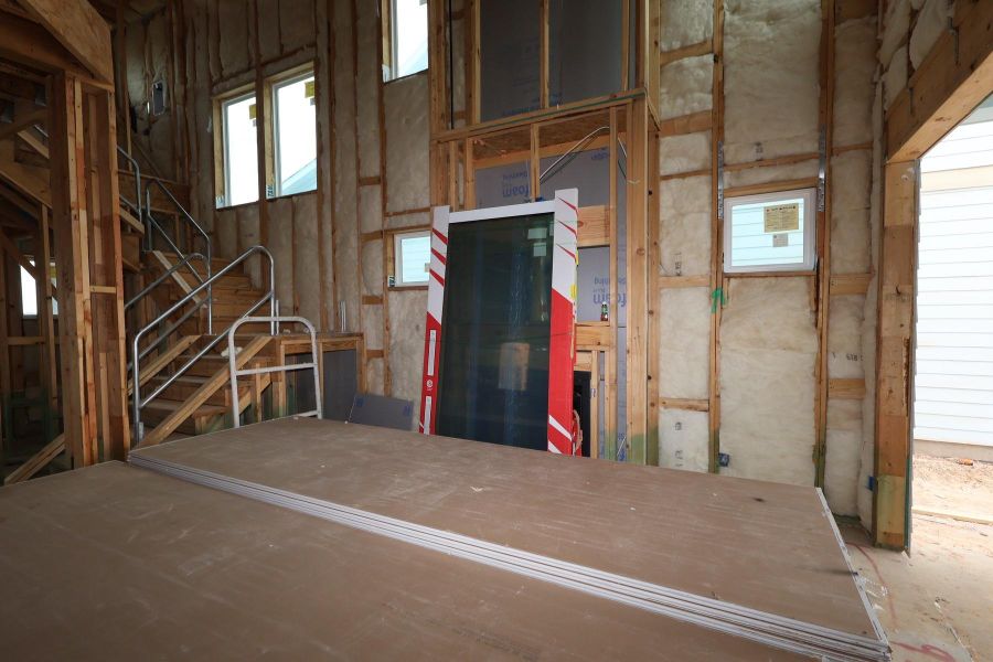 In-progress construction of a new home in Jubilee - Reserve Collection, Hockley, TX (Image 10). In-progress construction of a new home in Jubilee - Reserve Collection, Hockley, TX (Image 10).