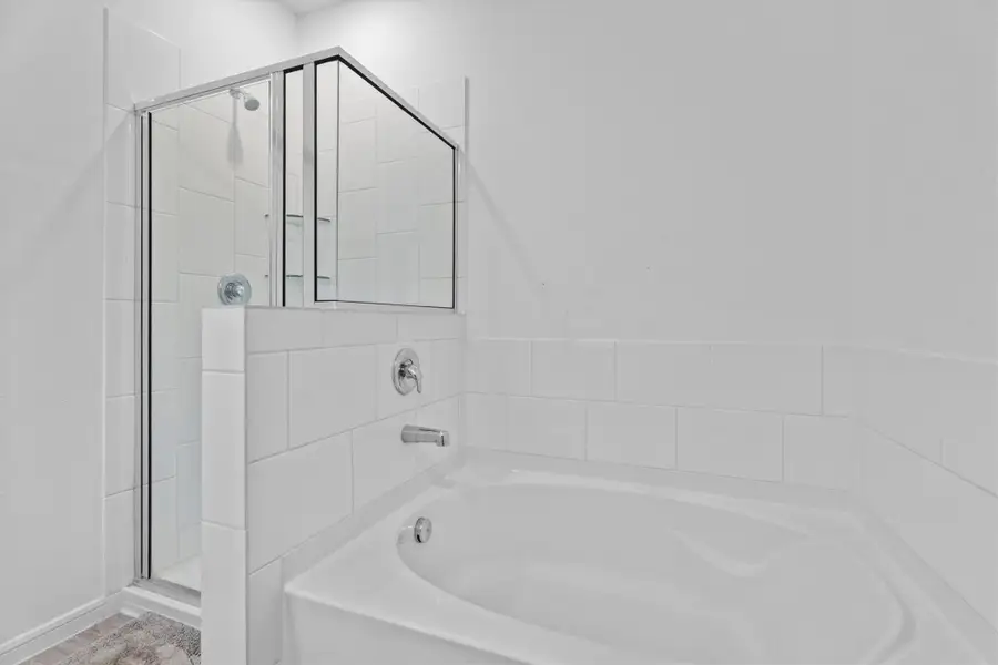 Furnished interior view inside a new home in , Crosby (Image 34).