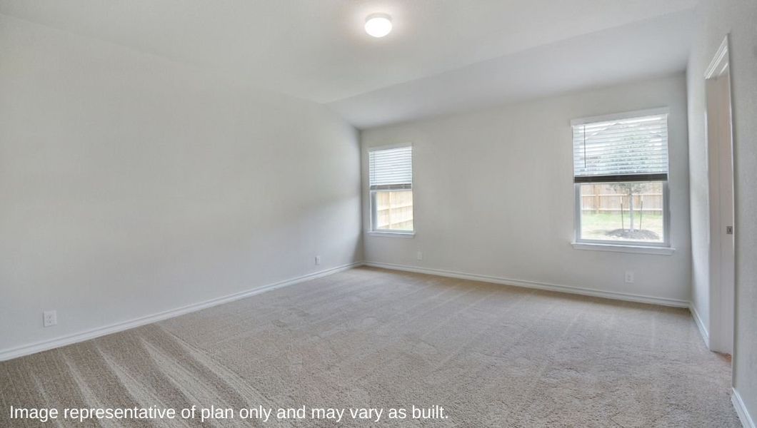 Spacious, unfurnished interior of a new home in Steele Creek, Cibolo (Image 11). Spacious, unfurnished interior of a new home in Steele Creek, Cibolo (Image 11).
