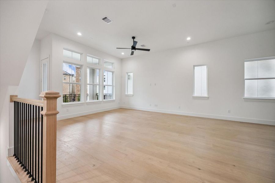 Light-filled open layout offering a spacious perspective of the main living areas with effortless connectivity throughout.