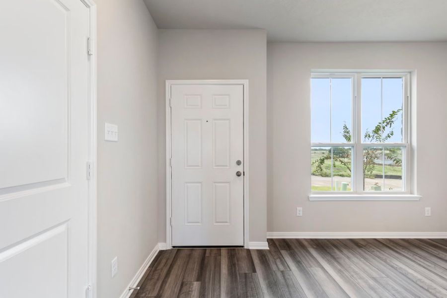Spacious, unfurnished interior of a new home in Eastern Wells, Jarrell (Image 54).