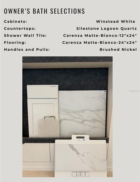Sample of building materials used in homes in Grandura, Sarasota (Image 14).