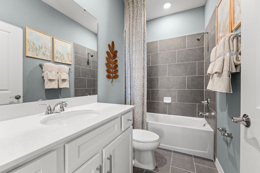 Representative furnished interior of a home built from the The Webber by Stanley Martin Homes in Kentucky Square, Sanford (Image 36).