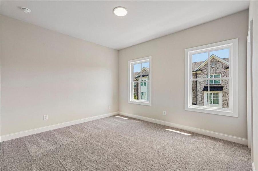 Spacious, unfurnished interior of a new home in Waterside Townhomes, Peachtree Corners (Image 37).