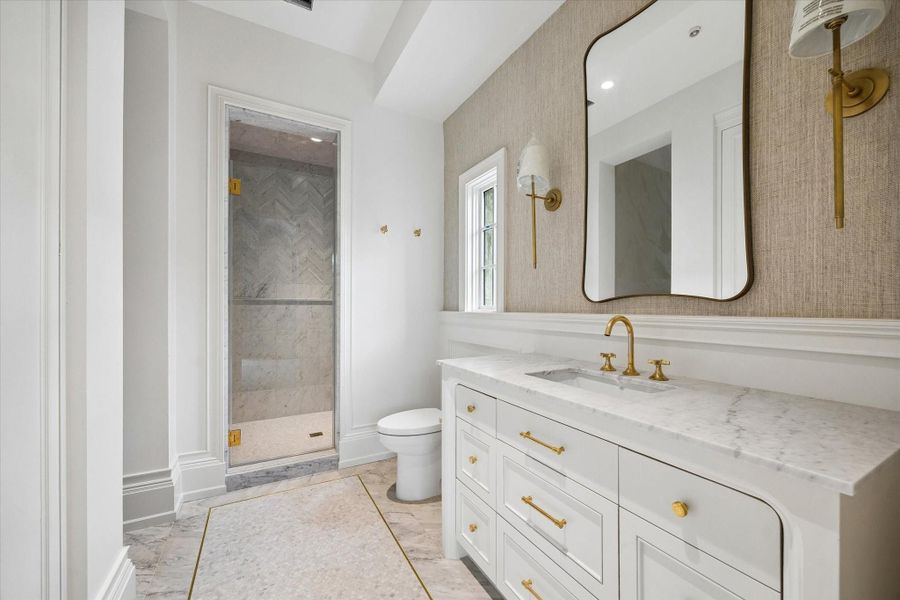 Furnished interior view inside a new home in , Houston (Image 5).