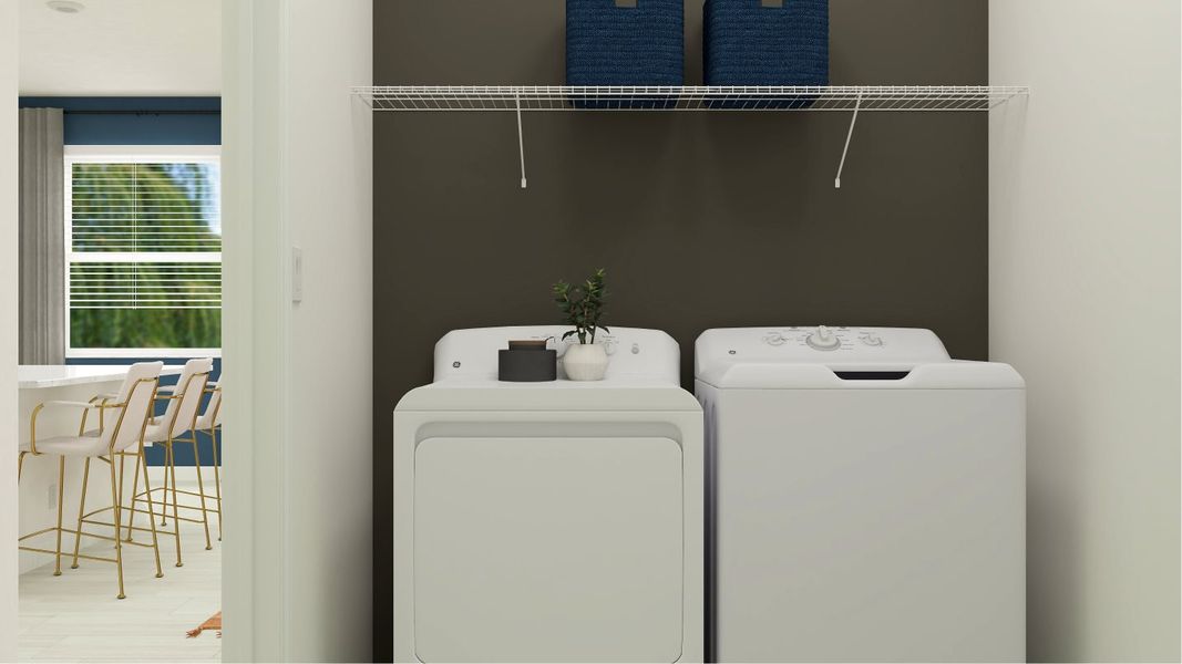 Splendor laundry room