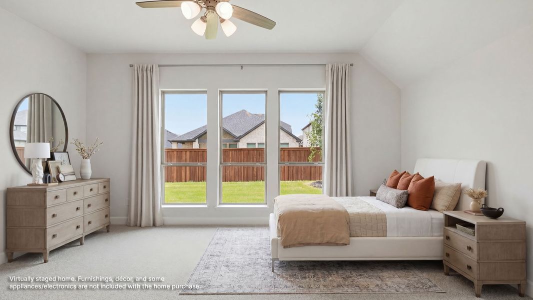 Furnished interior view inside a new home in Ventana, Fort Worth (Image 9). Furnished interior view inside a new home in Ventana, Fort Worth (Image 9).