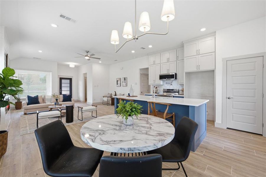 Furnished interior view inside a new home in , Hillsboro (Image 14).