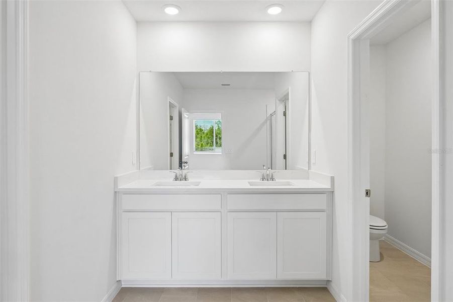 Furnished interior view inside a new home in Pine Ridge Meadows, Hudson (Image 29).