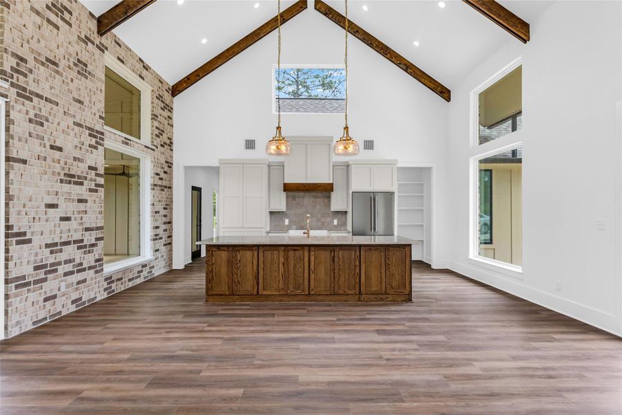 Furnished interior view inside a new home in , Brookeland (Image 8).