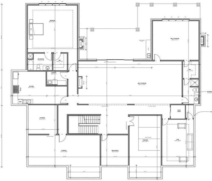 2D floor plan layout of this home in , Alpharetta, GA (Image 5).