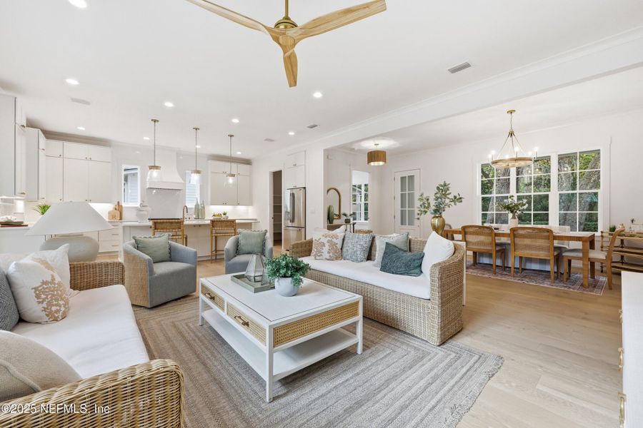 Furnished interior view inside a new home in , Neptune Beach (Image 47). Furnished interior view inside a new home in , Neptune Beach (Image 47).