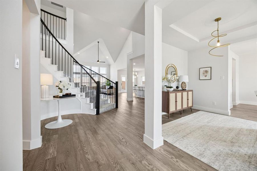 Furnished interior view inside a new home in , Frisco (Image 5).